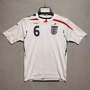Umbro England 2007-09 Home Jersey #6 Grant Youth